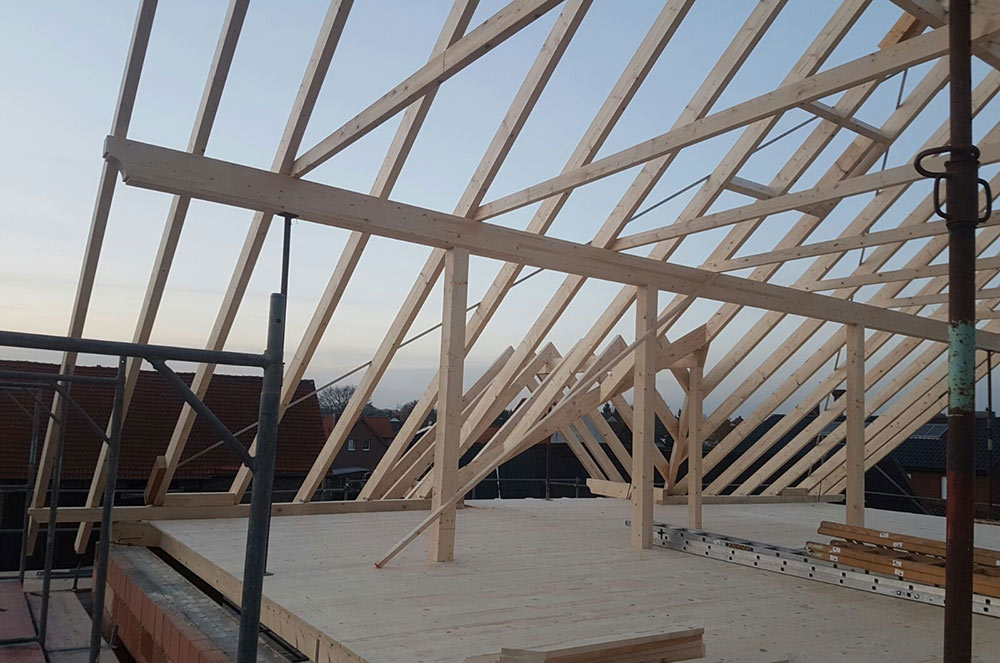 Dachstuhl gebaut von Thorsten Stielau aus Wolfsburg